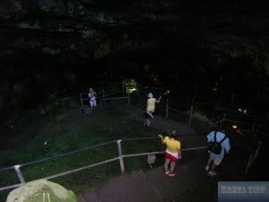Zugang zur Psychros-Höhle