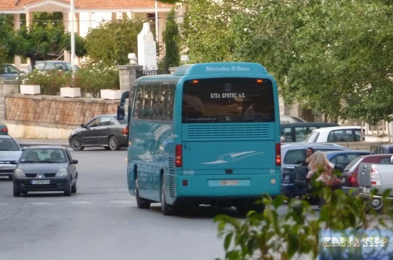 Linienbuss auf Kreta