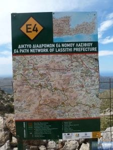 Karte Wanderweg