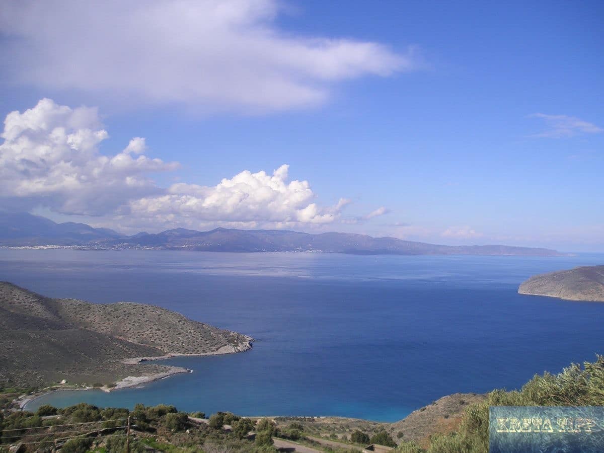 Blick von der Strasse von Agios Nikolaos nach Sitia