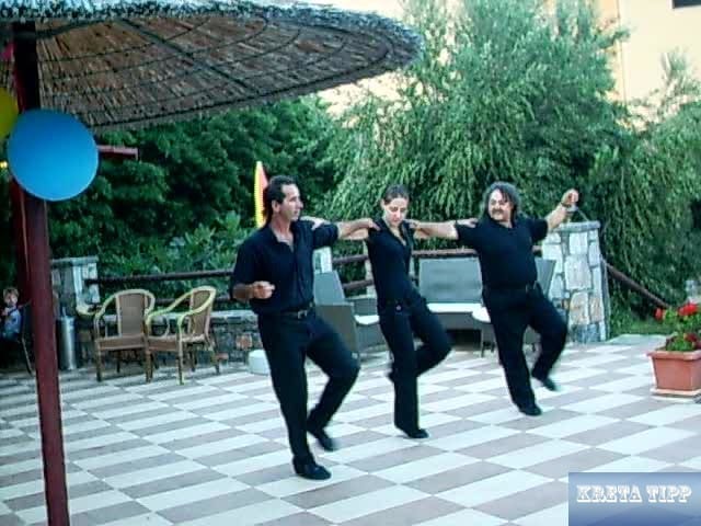 Kretische Folklore-Tänze