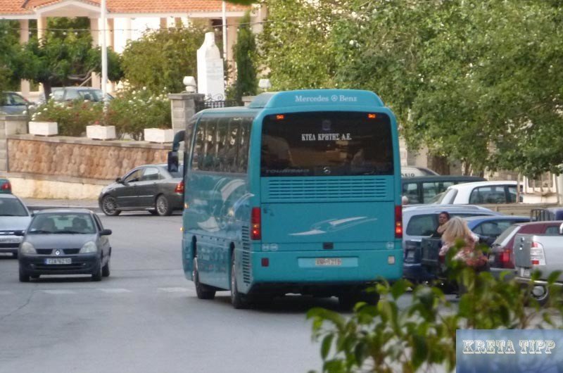 Reisewarnung: Wichtige Änderungen der KTEL-Buslinien zwischen Heraklion und Lasithi aufgrund von Wartungsarbeiten an der BOAK 6 Neapoli
