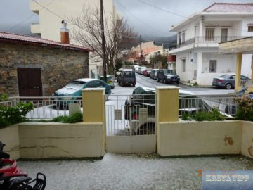 Schnee auf Kreta