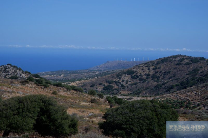 Blick über die Agios-Ioannis-Halbinsel 