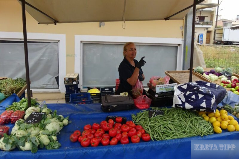 Wochenmarkt in Agios Nikolaos