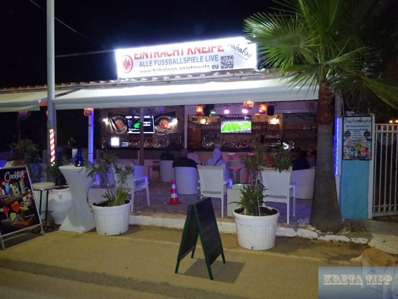 Malia 14 Eintracht-Kneipe auf Kreta