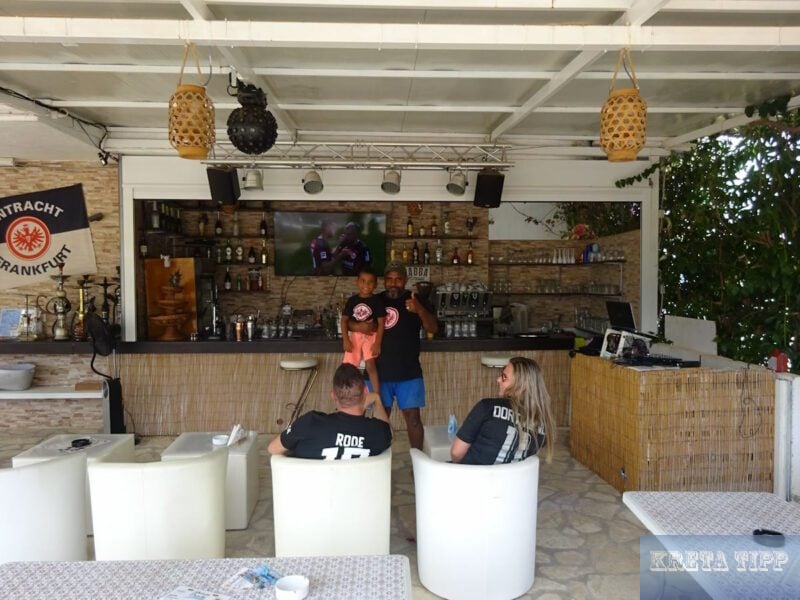 Malia 13 Eintracht-Kneipe auf Kreta