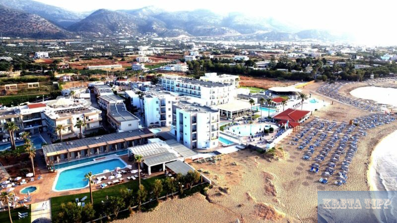 Tourismusanlagen auf Kreta