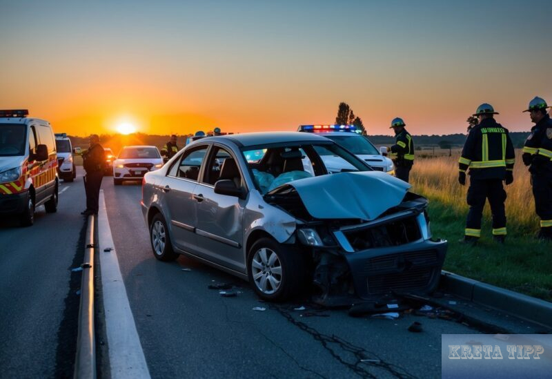 Kreta verzeichnet niedrigste Zahl an Verkehrstoten seit 30 Jahren: Ein Wendepunkt für die Verkehrssicherheit? 38 verkehrsunfall