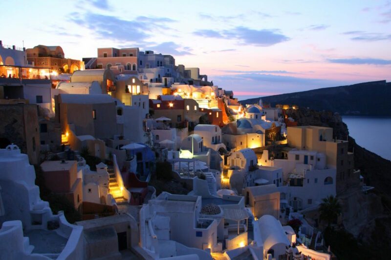 Starker Tourismuseinbruch in Ostkreta 7 Santorin