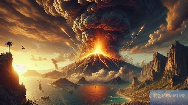 Vulkanausbruch Thera