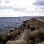 Wellenbrecher in Heraklion als Küstenschutz