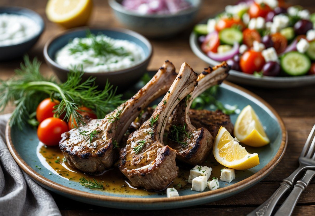 Lammkoteletts griechische Art - Kreta Tipp Lammkoteletts griechische Art - Kreta Tipp