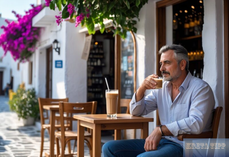 Auch im Oktober noch starker Tourismus auf Kreta 6 Frappe