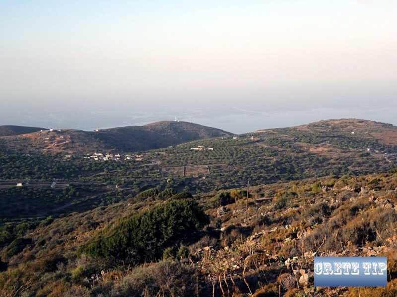 Stürmischer Himmel und Frühlingshitze: Kreta verzeichnet Windböen von 121 km/h und nationale Höchstwerte 3 Finokalia area