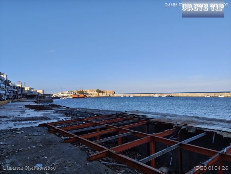 Neustart an der Küste: Behörden machen sich daran, illegale Bauten an Stränden und Küsten abzureißen 3 abriss hersonissos 3